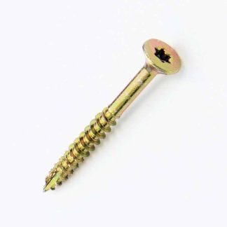 Vite per legno in Acciaio passivato giallo, zincato UNIFIX VORTEX 4.72poll. VORTTX060120RS 120mm, filettatura 6mm,