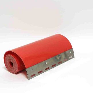 Tende in PVC in PVC RS PRO, col. Rosso, 2m x 200mm x 2mm