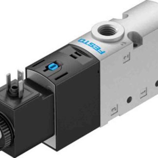 Elettrovalvola a Solenoide Festo, G 1/8, funzione 3/2 Closed, Monostable, azionamento Elettrico