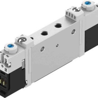 Elettrovalvola a Solenoide Festo, Metrico M5, funzione 5/3 Closed, azionamento Elettrico