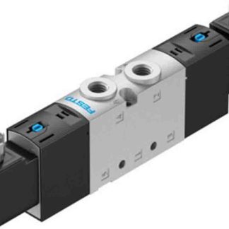 Elettrovalvola a Solenoide Festo, G 1/8, funzione 5/3 Closed, azionamento Elettrico