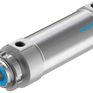 Cilindro pneumatico a profilo tondo Festo DSNU 196054, Doppio effetto, foro da 63mm, corsa 100mm, G 3/8, 10 bar max