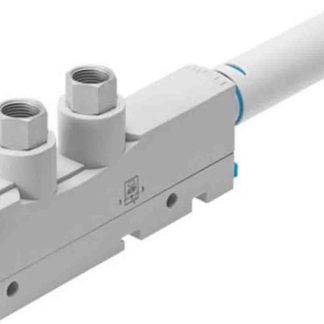 Pompa per vuoto Festo VN-14-H-T4-PI5-VI5-RO2-A, Ø ugello 1.4mm, pressione vuoto max 3.5bar, aspirazione max 48.8L/min,