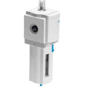 Filtro pneumatico Festo MS4-LFM-1/4-ARM-DA, filtrazione 0.01μm, portata max 360L/min, attacco G 1/4, scarico Manuale