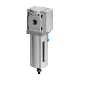Filtro pneumatico Festo MS6-LF-1/2-CRM, filtrazione 5μm, portata max 3200L/min, attacco G 1/2, scarico Manuale