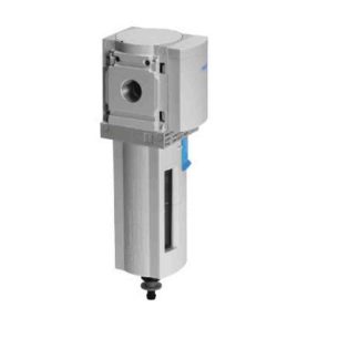 Filtro pneumatico Festo MS6-LF-1/2-CUV, filtrazione 5μm, portata max 3200L/min, attacco G 1/2, scarico Automatico