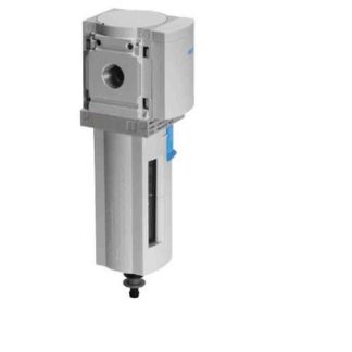 Filtro pneumatico Festo MS6-LF-3/8-ERM, filtrazione 40μm, portata max 3800L/min, attacco G 3/8, scarico Manuale