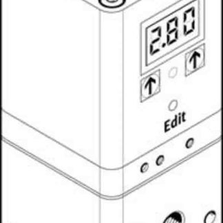 Regolatore pneumatico Festo serie VPP, attacco G 1/8, 0.06bar → 6bar