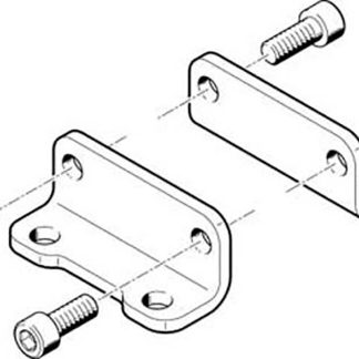 Staffa di montaggio Festo, serie HNA-100