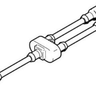 Spina Festo serie NEBV-M12G8-KD-3-M12G4, lungh. 3m