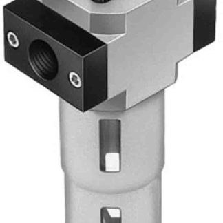 Filtro-Regolatore aria lubrificatore Festo LOE-1-D-MAXI, portata max 10L/min, portata tipica 9000L/min