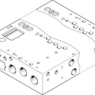 Striscia manifold Festo VABM-L1-14W-G14-5-GR, 5 stazioni