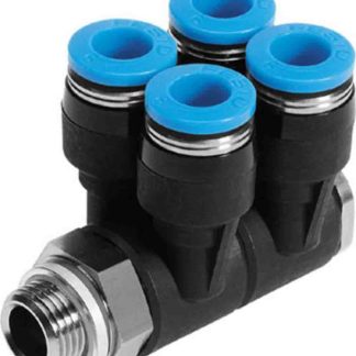 Raccordo pneumatico Festo, serie QSLV2-G1/2-12