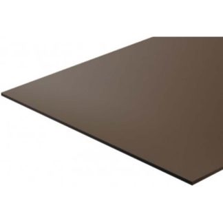 Foglio di plastica Tipo pieno RS PRO in SRBP, Marrone, 420mm x 297mm x 3mm