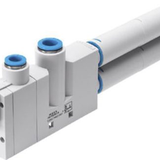 Pompa per vuoto Festo VN-30-H-T6-PQ4-VQ5-RO2-M, Ø ugello 3mm, pressione vuoto max 3.7bar, aspirazione max 186L/min,