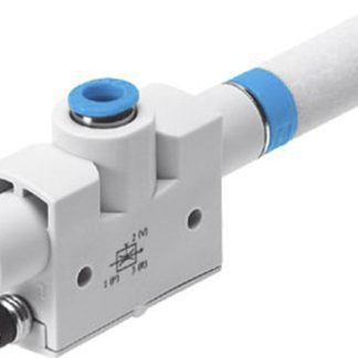 Pompa per vuoto Festo VN-07-L-T4-PQ2-VQ2-O2-P, Ø ugello 0.7mm, pressione vuoto max 4bar, aspirazione max 30.9L/min,