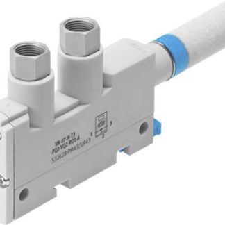 Pompa per vuoto Festo VN-05-L-T3-PI4-VI4-RO1-A, Ø ugello 0.45mm, pressione vuoto max 5bar, aspirazione max 13.6L/min,