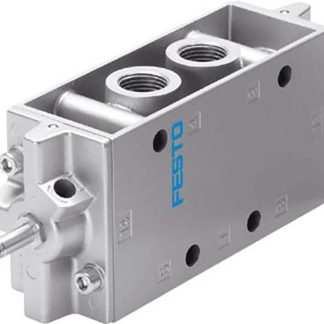 Elettrovalvola pneumatica di controllo pilotata Festo, G 1/2, G 1/8, funzione 5/2 Bistable, azionamento Elettrico