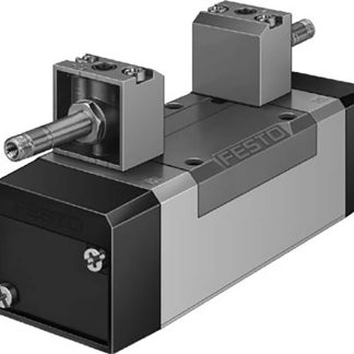 Elettrovalvola pneumatica di controllo pilotata Festo, funzione 5/3 Closed, azionamento Elettrico