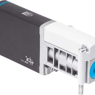 Elettrovalvola pneumatica di controllo pilotata Festo, funzione 3/2 Closed, Monostable, azionamento Elettrico