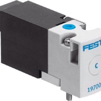 Elettrovalvola pneumatica di controllo pilotata Festo, funzione 3/2 Closed, Monostable, azionamento Elettrico