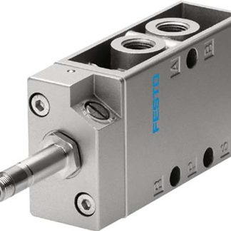 Elettrovalvola pneumatica di controllo pilotata Festo, funzione 5/2 Monostable, azionamento Elettrico