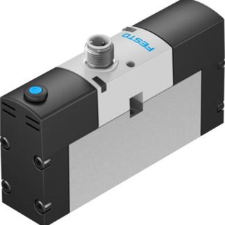 Elettrovalvola a Solenoide Festo, funzione 5/2 Monostable, azionamento Elettrico
