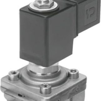 Elettrovalvola pneumatica di controllo pilotata Festo, G 1/4, funzione 2/2 Closed, Monostable, azionamento Elettrico