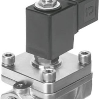 Elettrovalvola pneumatica di controllo pilotata Festo, G 1, funzione 2/2 Closed, Monostable, azionamento Elettrico