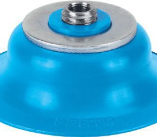 Ventosa Festo ESS-40-SU, piastra piatta, Ø 40mm, forza di tenuta 69.6N, PUR