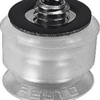 Ventosa Festo ESS-15-ES, Ø 15mm, forza di tenuta 9.8N, Silicone