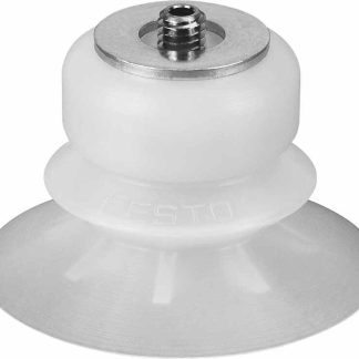 Ventosa Festo ESS-30-BS, piastra a Soffietto, Ø 30mm, forza di tenuta 26.2N, filettatura M6, Silicone