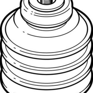 Ventosa Festo ESS-40-CS, piastra a Soffietto, Ø 40mm, forza di tenuta 42.4N, Silicone