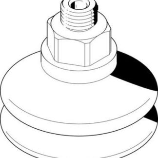 Ventosa Festo ESS-50-BT-G1/4, piastra a Soffietto, Ø 50mm, forza di tenuta 100N