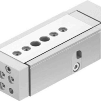 Cilindro guidato Festo serie DGSL 543950, corsa 20mm, foro da 12mm, Doppio effetto, 8 bar max