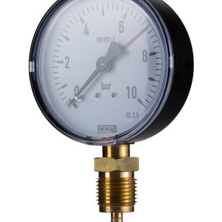 Manometro WIKA, -1bar → 1.5bar max, G 1/4, Ø est. 63mm
