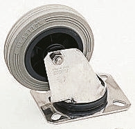 Ruota per carrelli orientabile LAG in Gomma, Ø 200mm, 230kg