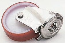 Ruota per carrelli orientabile LAG in Poliuretano, Ø 125mm, 150kg