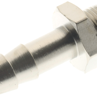 Portagomma RS PRO in Ottone, Diritto, BSPP 1/8" maschio, Ø int. 6mm, 150 bar max