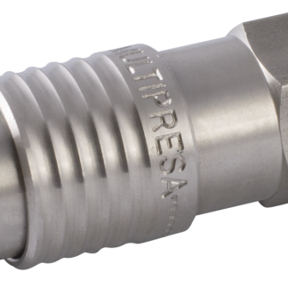 Raccordo pneumatico filettato RS PRO serie 63192, Filettato, tubo 3/8 in Femmina, in Acciaio