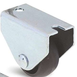 Ruota per carrelli non orientabile Guitel Hervieu in PP, Ø 25mm, 12kg