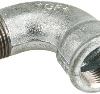 Raccordo in ferro malleabile Georg Fischer, a Gomito corto di 90°