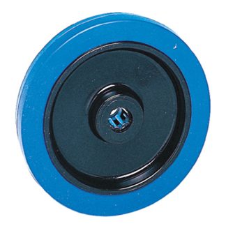 Ruota carrello Guitel Hervieu, tipo Rigido, in Gomma, Ø 100mm, carico 200kg