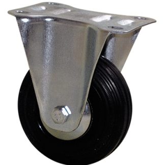 Ruota per carrelli non orientabile Guitel Hervieu in Gomma, Ø 65mm, 65kg