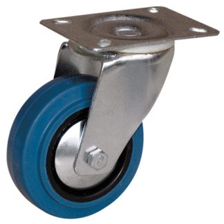 Ruota per carrelli orientabile Guitel Hervieu in Gomma, Ø 100mm, 150kg