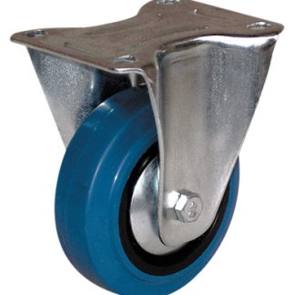 Ruota per carrelli non orientabile Guitel Hervieu in Gomma, Ø 100mm, 150kg