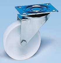 Ruota per carrelli orientabile Guitel Hervieu in Polychoc, Ø 80mm, 80kg