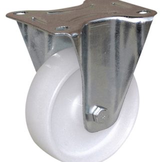 Ruota per carrelli non orientabile Guitel Hervieu in Poliolefina, Ø 65mm, 65kg