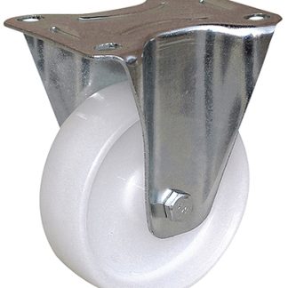 Ruota per carrelli non orientabile Guitel Hervieu in Poliolefina, Ø 100mm, 100kg