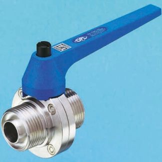 Valvola a farfalla in Acciaio inox RS PRO, 0.9 → 10bar, +120°C max, disco in EPDM, maniglia in Nylon rinforzato